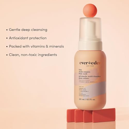 Evereden Multi-Vitamin Kids Body Wash Cool Peach 8.5oz