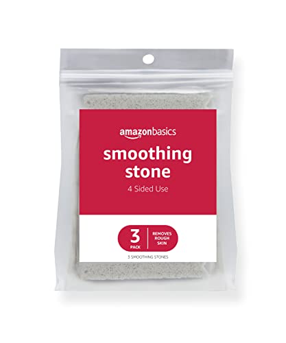 Foot Exfoliator Smoothing Stone for Calluses & Cracked Heels (3 Pack)