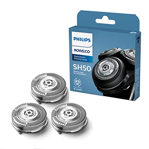 Norelco Replacement Shaver Heads 3 Pack for Philips Series 5000 & AquaTouch