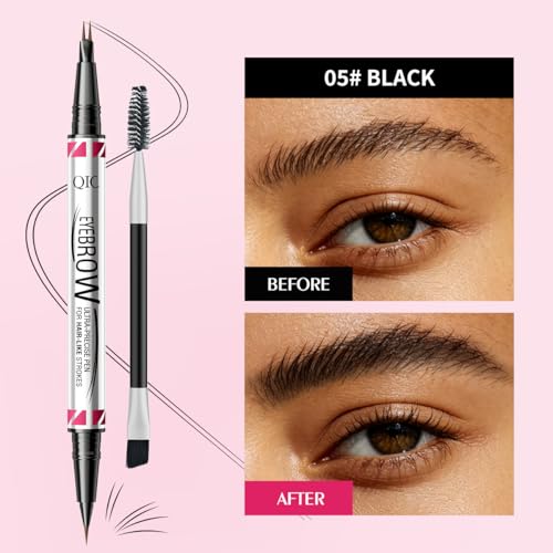 W3W Dual-Ended Microblading Eyebrow Pen - Waterproof & Smudge-Proof