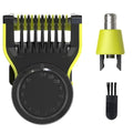 Adjustable Guide Comb & Nose Trimmer Head for OneBlade QP2520 QP2530