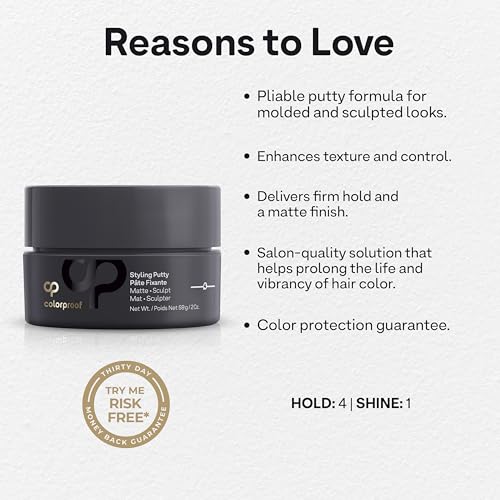ColorProof Styling Putty 2oz - Firm Hold Matte Finish