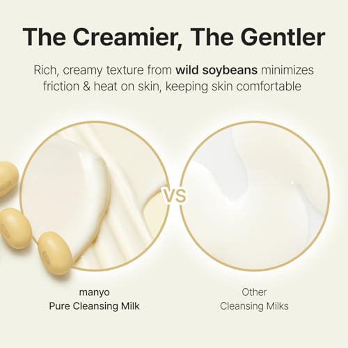 Pure Soybean Cleansing Milk - Hydrating Facial Cleanser 6.76oz