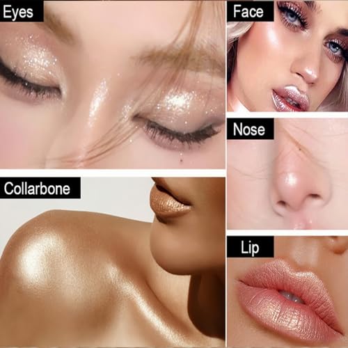 nude Shadow stick Liner Pencil, Long Lasting Waterproof Eyeliner Pencil, Smudge Proof, Matte Finish and shimmering (# 02)