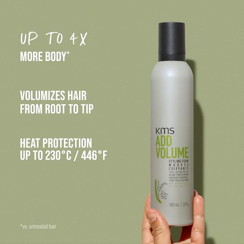 KMS AddVolume Styling Foam 300ml - Fine to Medium Hair