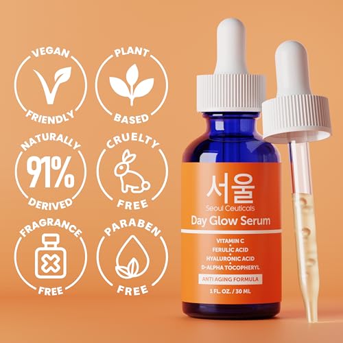 SeoulCeuticals 20% Vitamin C Serum with CE Ferulic & Hyaluronic Acid