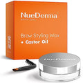 Brow Seal with Castor Oil - Clear Eyebrow Gel, Waterproof Eyebrow Makeup, Styling Wax for Feathered & Fluffy Brows - 1 OZ