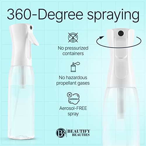 Fine Mist Spray Bottle 10.1oz – Hair, Plants & Cleaning