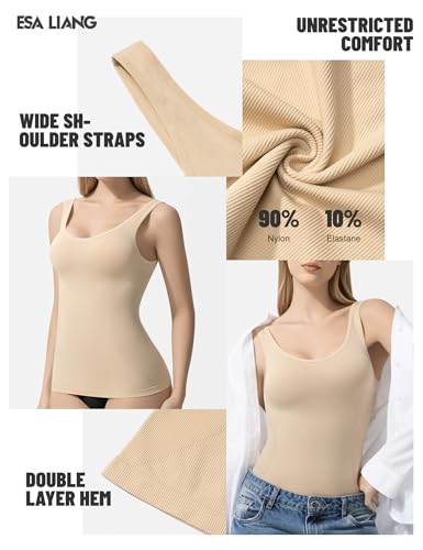 Esa Liang Shapewear Tummy Control Tank Top for Women