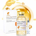 Silk Peptide Lifting Ampoule by Salmoa ? Korean Anti?Aging Serum with Collagen & 30 Peptides | Tightening, Firming, Wrinkle Repair | 72H Hydrating Peptide Complex