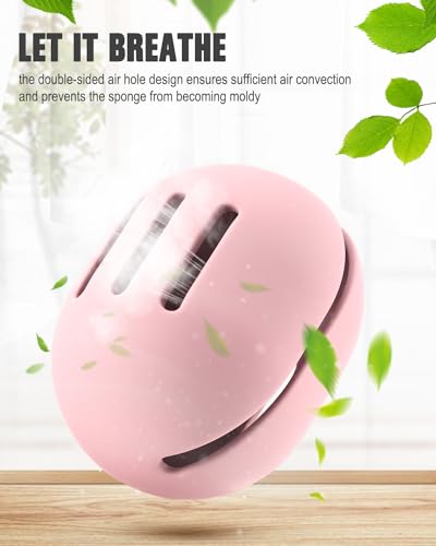 FERYES Silicone Makeup Sponge Holder – Shatterproof Travel Case