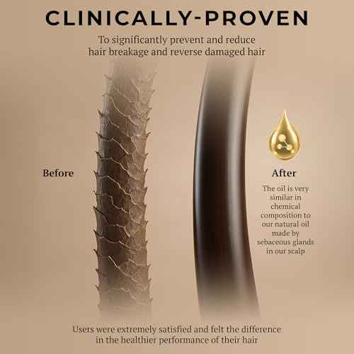 Miracle Fruit Seed Hair Oil - 50ml Treatment for All Types - Ultra Shiny, Strong Oil for Dry Hair and Growth - Prevents Breakage and Hair Loss