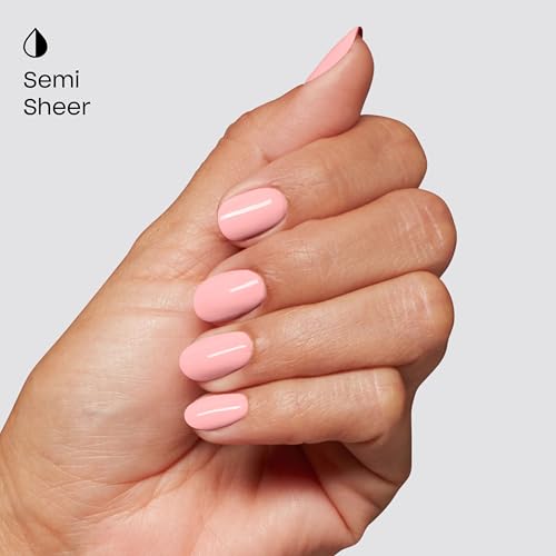 OPI GELement BubbleYUM Semi-Sheer Pink Gel Nail Polish - Salon Quality DIY
