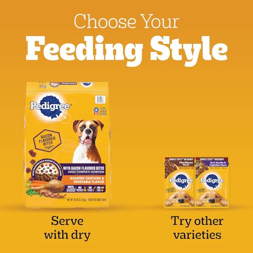 Pedigree Choice Cuts in Gravy Adult Soft Wet Dog Food 30-Count Variety Pack, 3.5 oz. Pouches