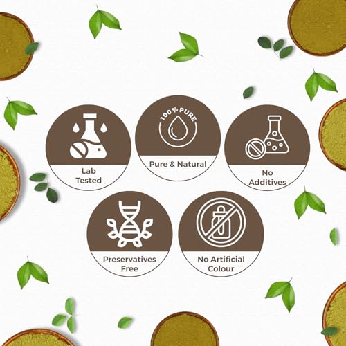 Henna & Indigo Hair Color Powder Combo - Natural Black & Brown