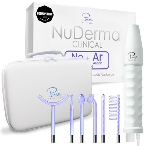 NuDerma Clinical Skin Therapy Wand & Travel Case Bundle