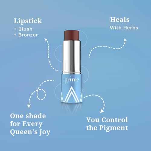 Prime Prometics PrimeWand Pigment ? Stunning & Natural Pro-Age Makeup Stick ? Contour and Blush Beauty Stick for Mature Women ? Blush, Lipstick & Contour in One (Pigment)