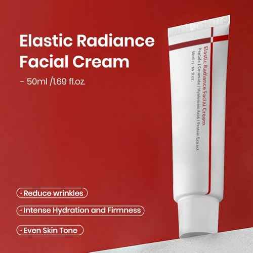 Facial Contour Repairing Cream with Rhubarb Extract, Collagen for Moisturizing, Hydrating, Skin Tightening, Wrinkle Reduction (1PCS)