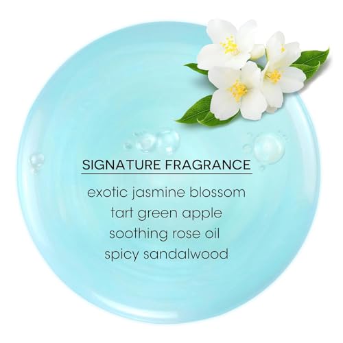 Bain de Terre Jasmine Moisturizing Conditioner, Rich Hydration for Dry Hair, with Argan & Monoi Oils, Paraben-Free, Color-Safe, Vegan