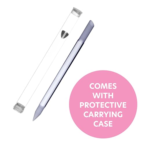 BONA FIDE BEAUTY Blue Czech Glass Nail File Kit 3-Pieces- Glass Curved File (Ergo File), and Cuticle Pusher