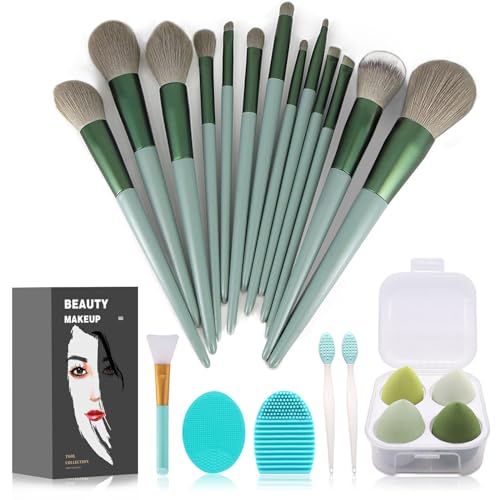 Koccido 22-Piece Makeup Brush Set with Storage Bag