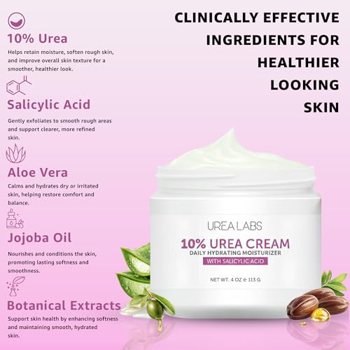 10% Urea Cream with Aloe Vera & Jojoba Oil - 150ml