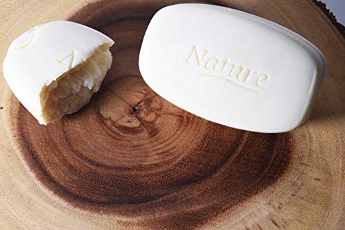 Nature by Canus Pure Vegetal Base Soap with Fresh Canadian Goat Milk, Fragrance-Free, 5 Oz Bar (Pack of 5)