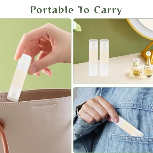 200 Pcs 5g Lip Balm Tubes Empty Plastic Lip Gloss Container Tubes Rotatable Lipstick Container Bottle with Lids for Women Girls DIY Makeup Cosmetic - Clear