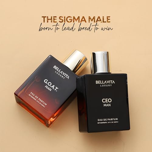 BellaVita Luxury CEO & GOAT Man Perfume Combo 2x100ml