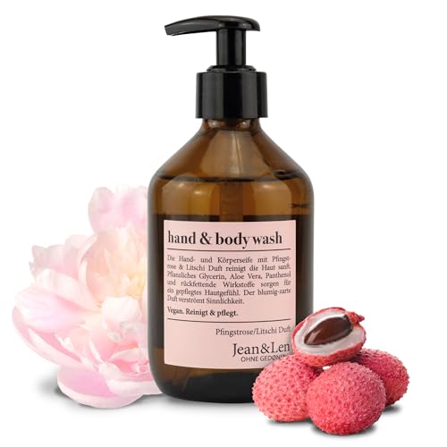 Jean & Len Hand & Body Wash Blood Orange & Vetiver