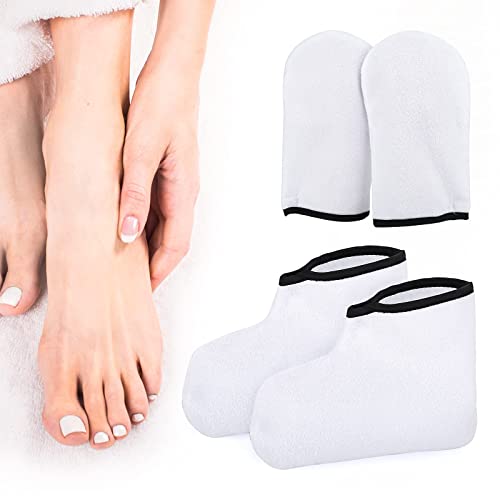 Segbeauty Paraffin Wax Gloves & Booties Set - Thermal SPA Mittens & Socks