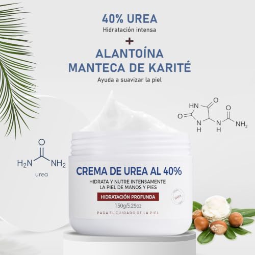 OUKEYA 40% Urea Cream for Dry Cracked Hands & Feet