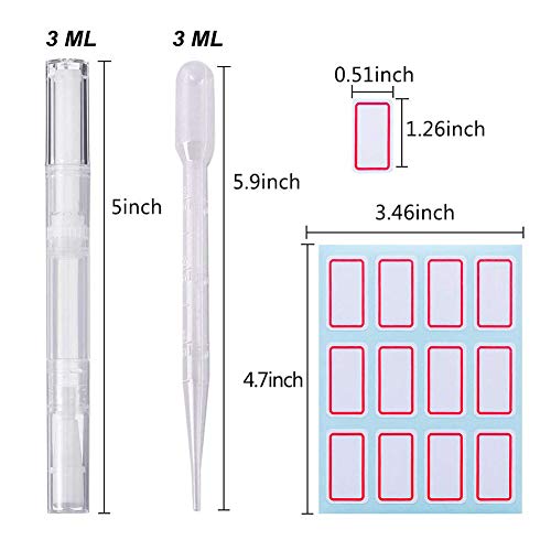 20 PCS Cuticle Oil Pens with Brush Tip & Refill Tubes