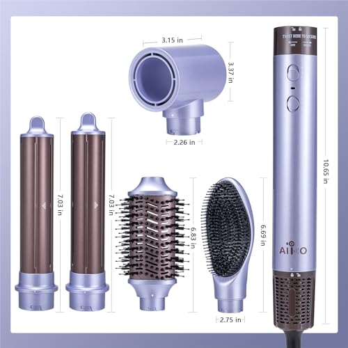 AIKO PRO 5-in-1 Hot Air Styler & Hair Dryer Brush Set