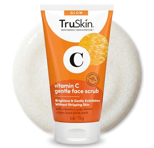 TruSkin Vitamin C Brightening Face Scrub, 4 fl oz