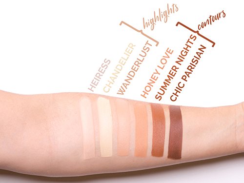 Aesthetica Cream Contour & Highlighting Kit - 6 Shades