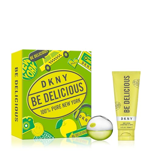 DKNY Be Delicious Eau de Parfum 2-Piece Gift Set for Women (1.0 oz & 3.4 oz)
