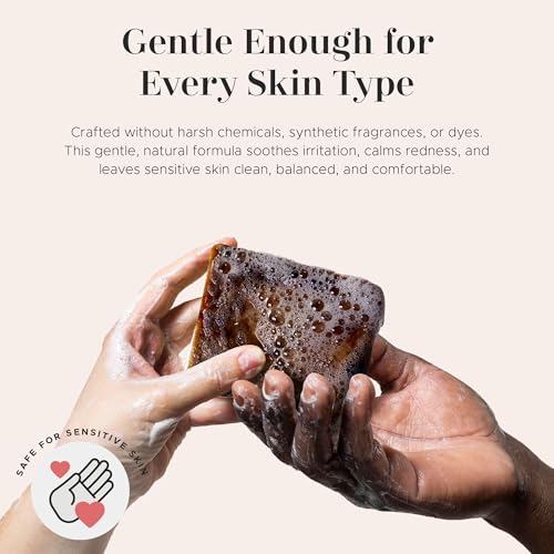 Organic African Black Soap - 1lb Raw Handmade for Dry Skin