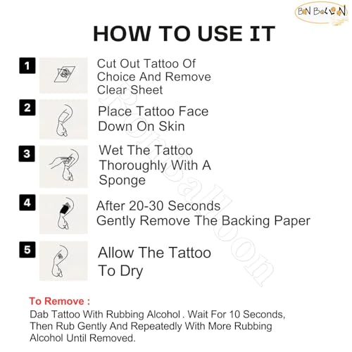 12 Sheets Temporary Self Adhesive Transfer Arabic Arabian Tattoo Tattoos Stickers Black Waterproof Sticker Islamic Muslim Islam Body Henna Word Ramadan Eid Stencils Stencil Temples Body Art Designs