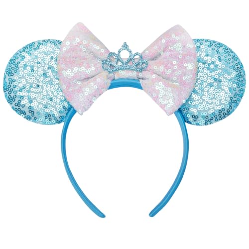 Sparkle Mouse Ears Headband for Women & Girls