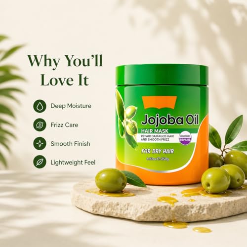 Jojoba Oil Deep Conditioning Hair Mask 250g