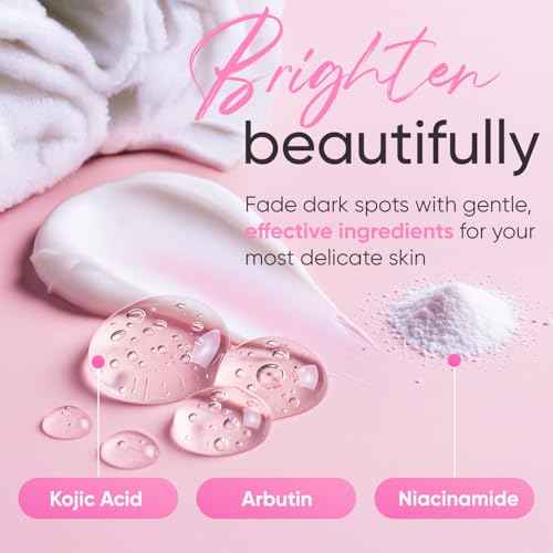 Intimate Bleaching Cream for Women - Skin Lightening Cream for Intimate Areas, Underarms, Bikini, and Sensitive Skin - Natural, Gentle Formula for Even Tone - 2 oz