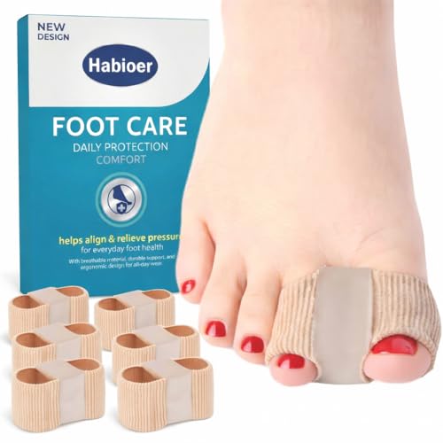 Bunion Corrector Toe Separators for Women & Men (6 Pack)