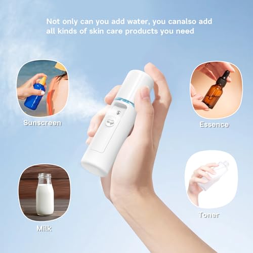 Nano Facial Mister Portable USB Rechargeable Face Mist Steamer