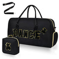 KUIRAN Dance Bag Set for Girls - 2PCS Ballet & Cheer Bags with Shoe Compartment