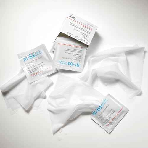 m-61 PowerGlow Peel Body | Exfoliating Body Towelette With Glycolic And Salicylic Acid. 1 Minute, 1 Step - 10 Treatments