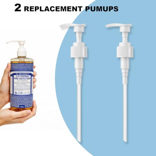 Dr. Bronner's Soap Pump Dispenser 2-Pack for 32oz
