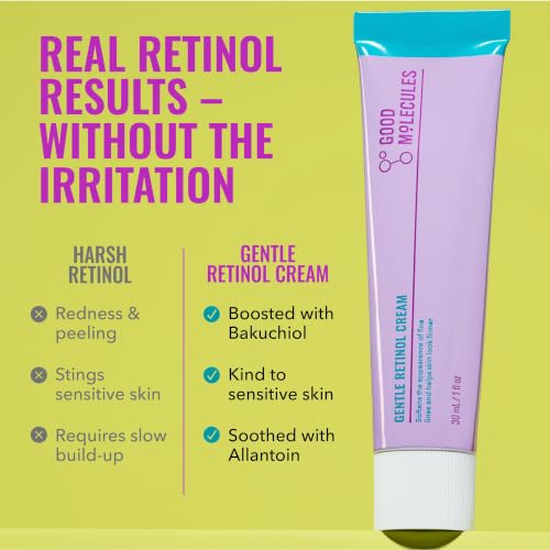 Good Molecules Gentle Retinol Night Cream, 1 fl oz