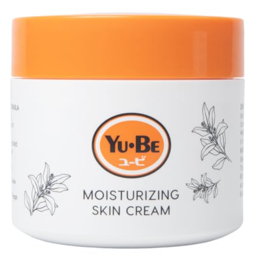 Yu-Be Moisturizing Skin Cream 4.4 Fl. Oz. Jar I Deeply Hydrating Non-Greasy Moisturizer for Dry Skin I Soothing Camphor Calms, Cools, & Relieves Skin I Vitamins Nourish, Repair & Rejuvenate