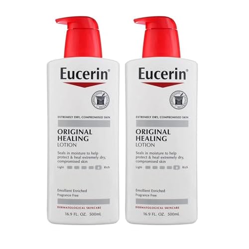 Eucerin Lotion Original Healing, 16.9 Fl Oz (Pack of 2)